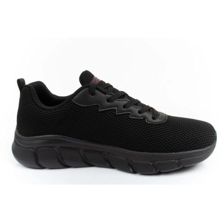 Vyriški sportbačiai Skechers BOBS B Flex Chill Edge, juodi