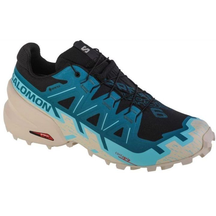 Vyriški bėgimo bekele bateliai Salomon Speedcross 6 GTX, mėlyni