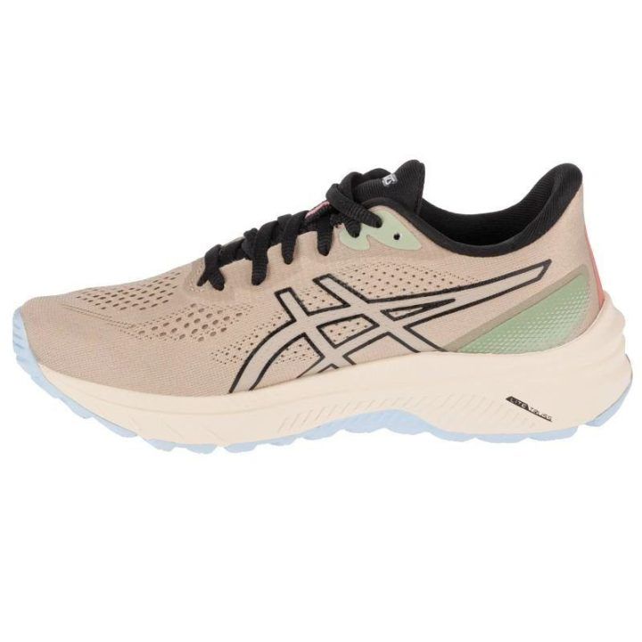 Moteriški bėgimo bateliai ASICS GT-1000 12 TR, smėlio