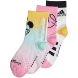 Vaikiškas kojinių komplektas su Minnie Mouse adidas, 3 poros