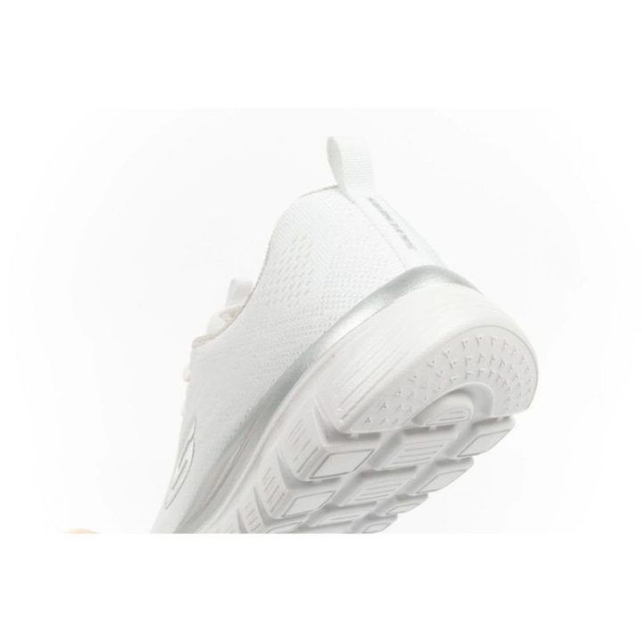 Moteriški sportbačiai su Memory Foam vidpadžiu Skechers, balti