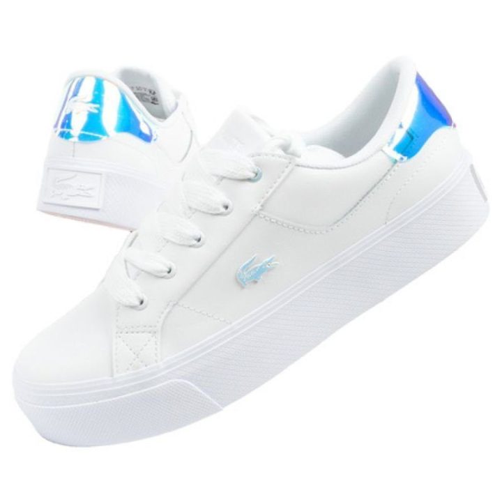 Moteriški odiniai sportbačiai Lacoste Ziane Platform, balti