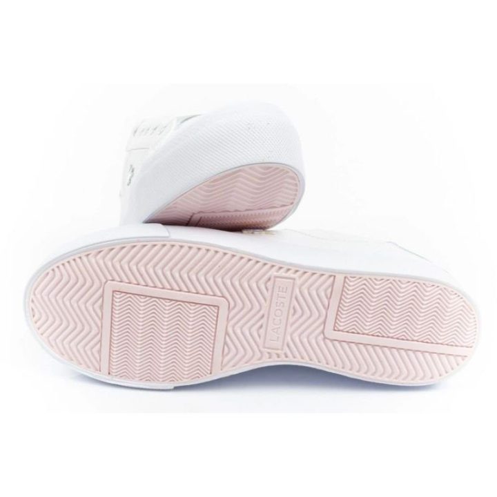 Moteriški odiniai sportbačiai Lacoste Ziane Platform, balti