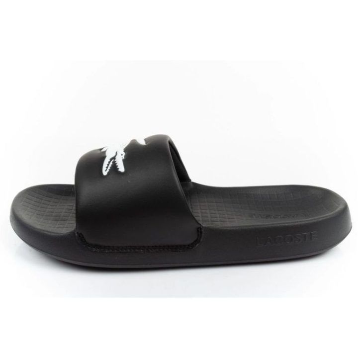 Vyriškos šlepetės Lacoste Serve Slide, juodos