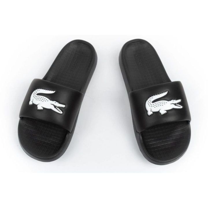 Vyriškos šlepetės Lacoste Serve Slide, juodos