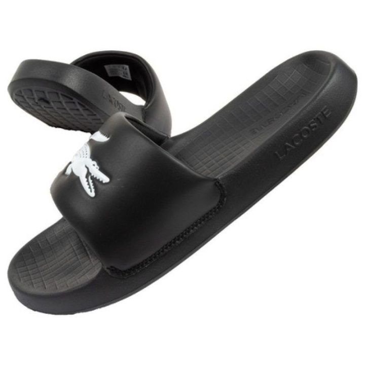 Vyriškos šlepetės Lacoste Serve Slide, juodos