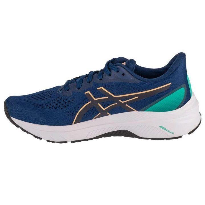 Moteriški bėgimo bateliai Asics GT-1000 12, tamsiai mėlyni