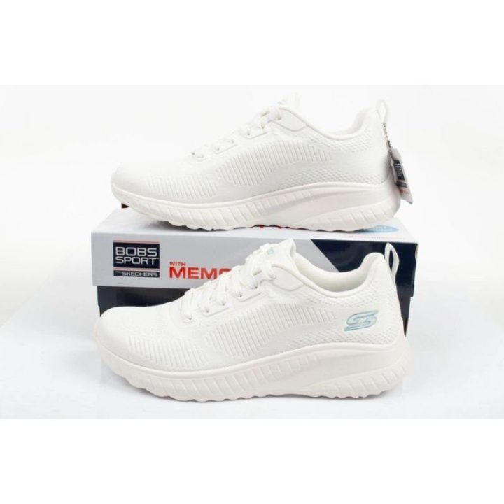 Moteriški sportbačiai Skechers 117209/OFWT, balti