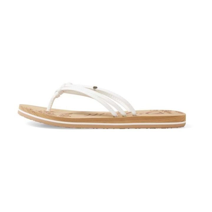 Moteriškos šlepetės per pirštą O'Neill Ditsy Sandals, baltos