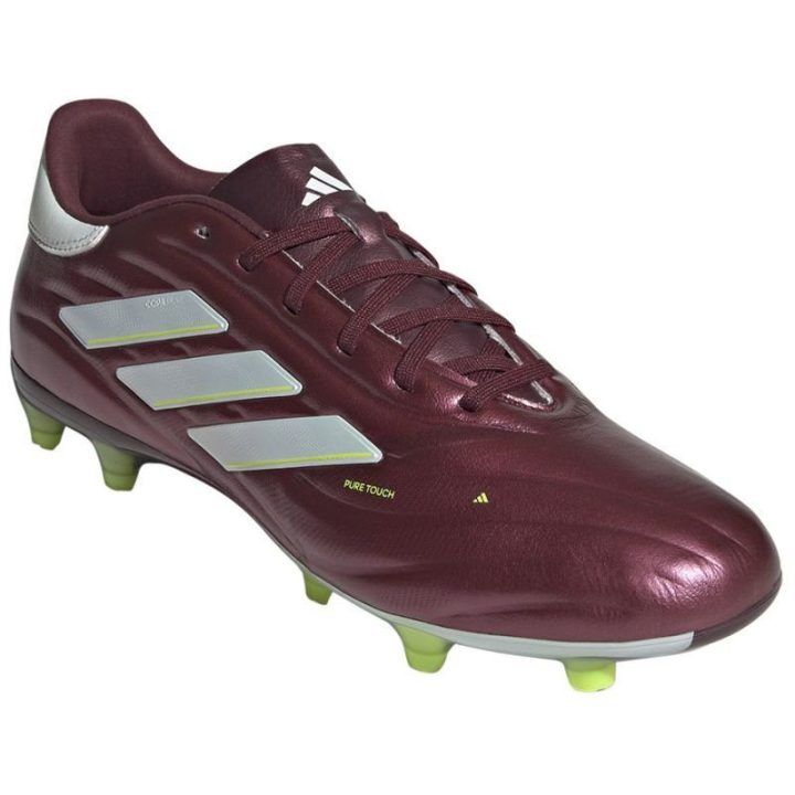 Vyriški odiniai futbolo bateliai adidas Copa Pure.2 Pro FG, bordo