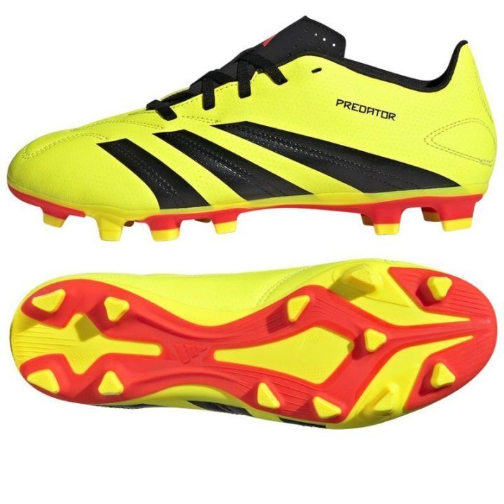Vyriški futbolo bateliai adidas Predator Club FxG, geltoni