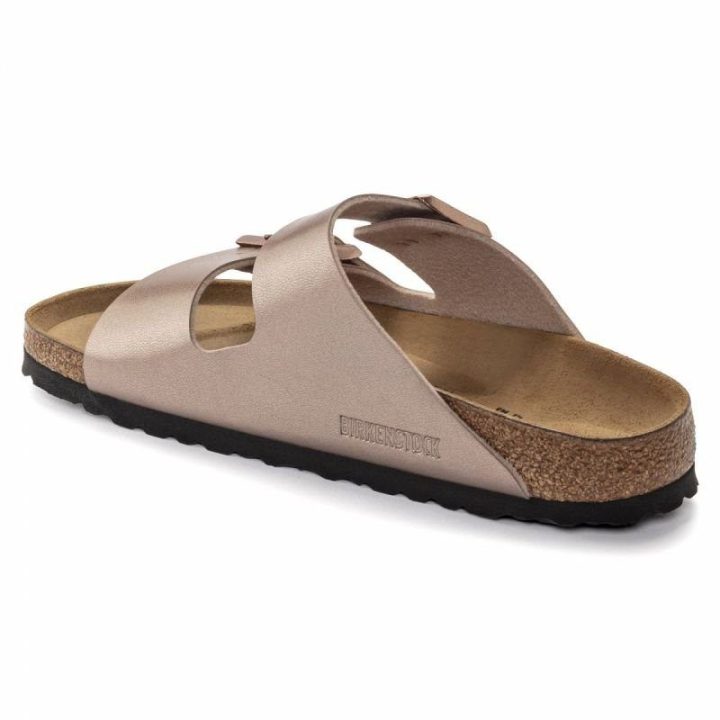 Moteriškos šlepetės su sagtimis Birkenstock Arizona, vario