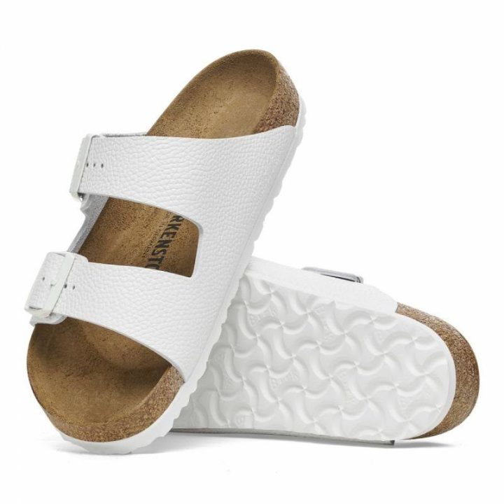 Moteriškos šlepetės Birkenstock Arizona BF, baltos