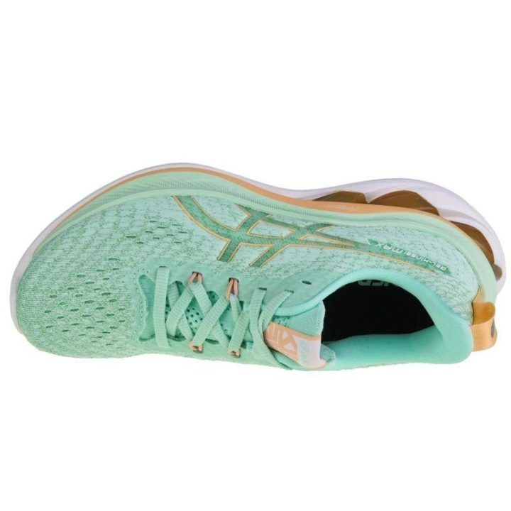 Moteriški bėgimo bateliai Asics Gel-Kinsei Max, žali