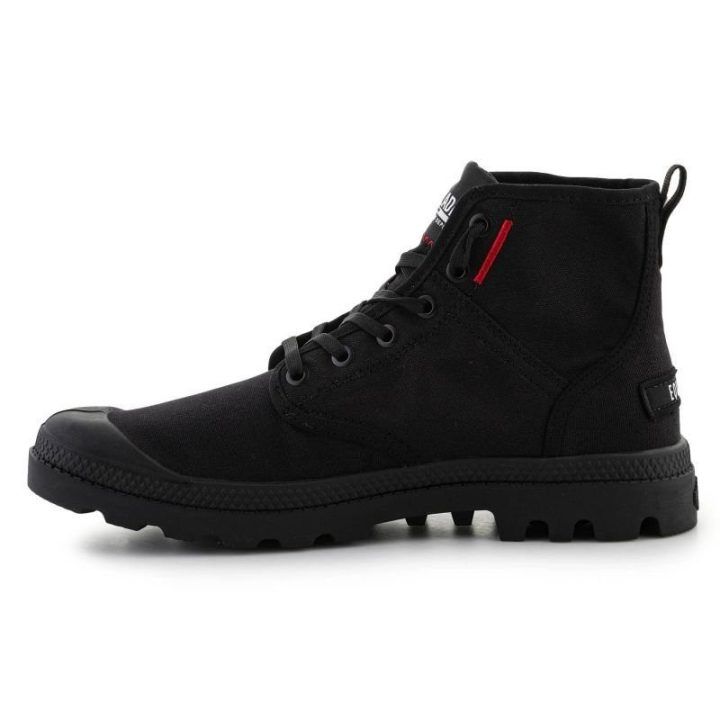 Vyriški sportbačiai aukštu auliuku Palladium Pampa Hi Patch, juodi