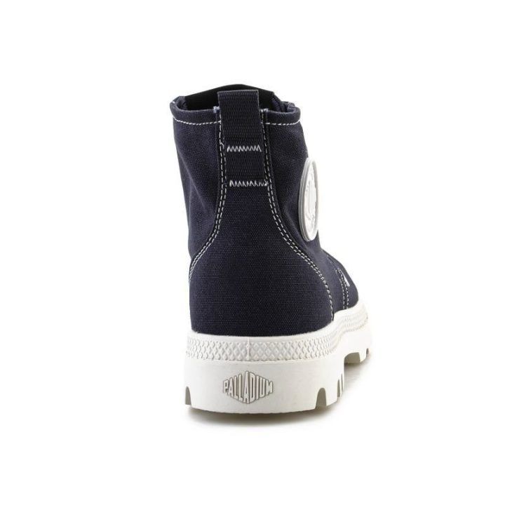 Batai su storu guminiu padu Palladium Pampa Blanc, tamsiai mėlyni