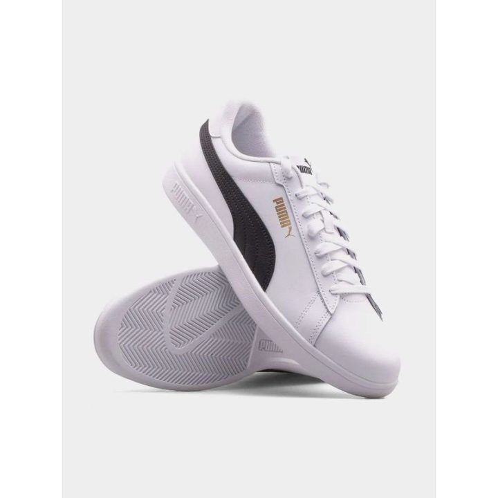 Vyriški odiniai sportbačiai Puma Smash 3.0 L, balti ir juodi