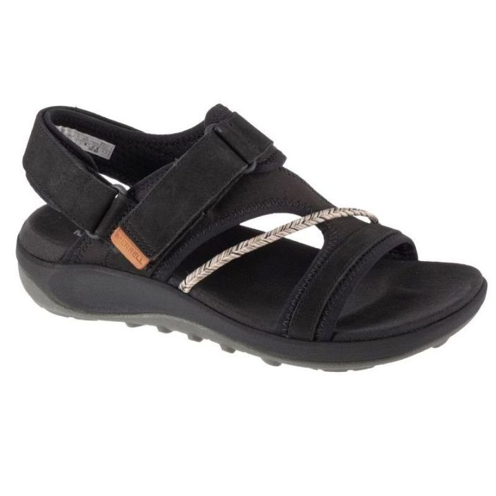 Moteriškos basutės su lipukais Merrell Terran 4 Backstrap, juodos