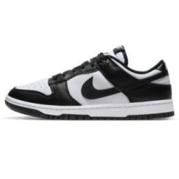 Vyriški odiniai sportbačiai Nike Dunk Low Retro, juodi ir balti