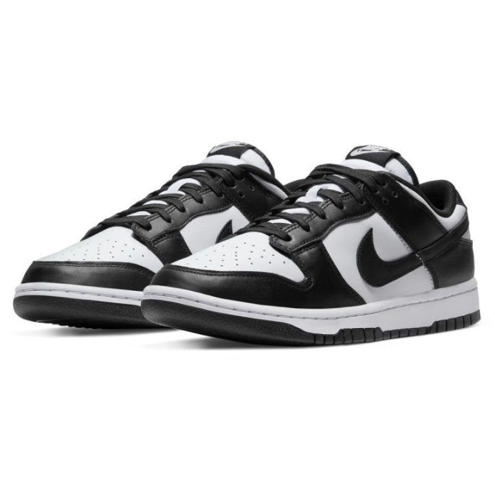 Vyriški odiniai sportbačiai Nike Dunk Low Retro, juodi ir balti