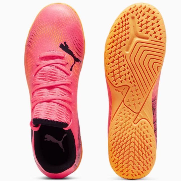 Vaikiški salės futbolo bateliai Puma Future 7 Play IT, rožiniai