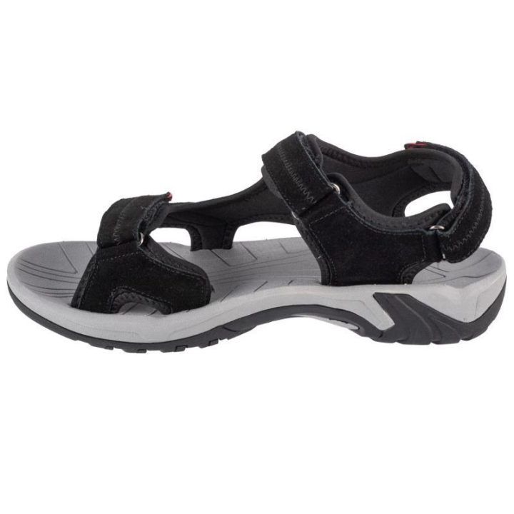 Vyriškos basutės su lipukais Campus Monte Sandal, juodos