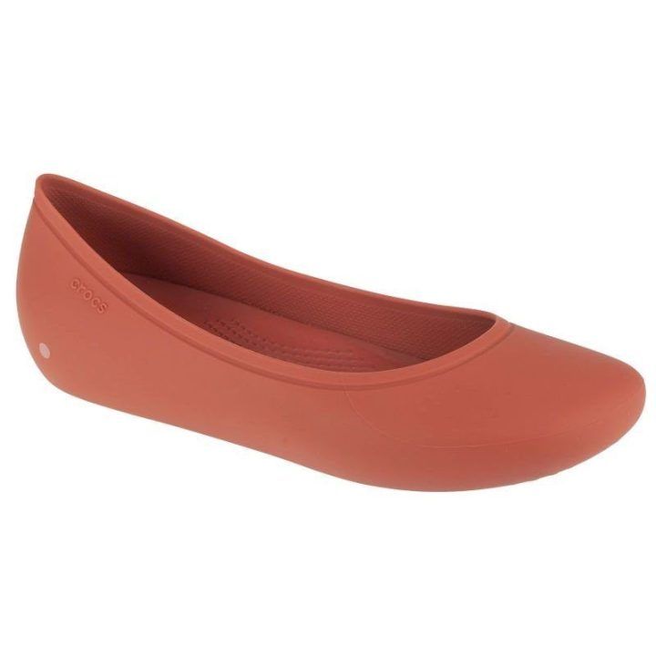 Moteriškos šlepetės Crocs Brooklyn Flat, raudonos