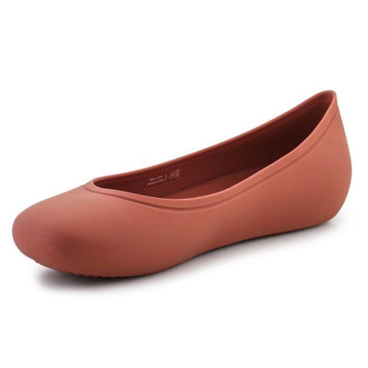Moteriškos šlepetės Crocs Brooklyn Flat, raudonos