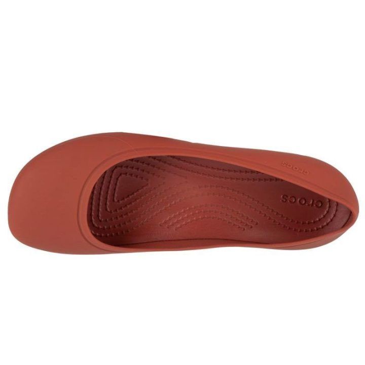 Moteriškos šlepetės Crocs Brooklyn Flat, raudonos
