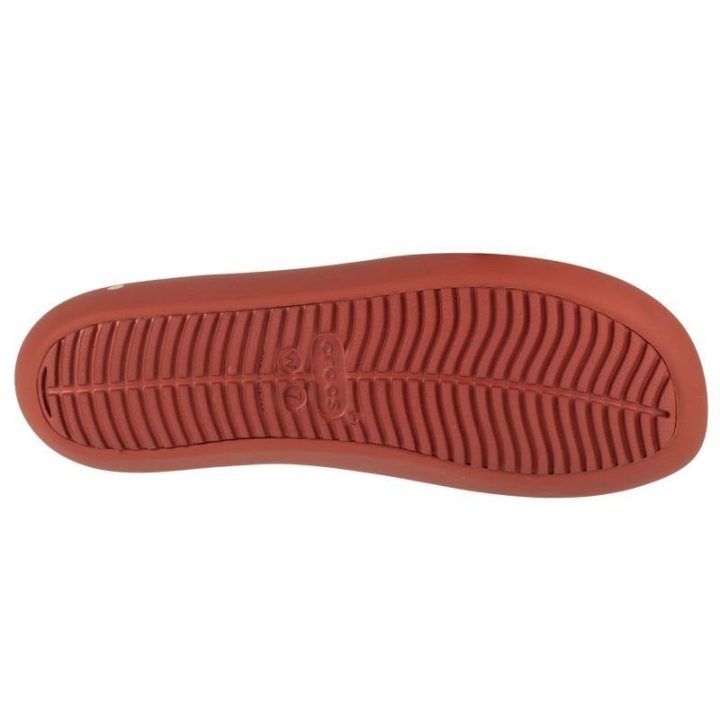 Moteriškos šlepetės Crocs Brooklyn Flat, raudonos