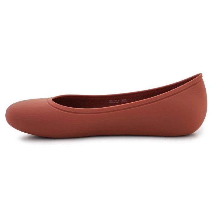 Moteriškos šlepetės Crocs Brooklyn Flat, raudonos