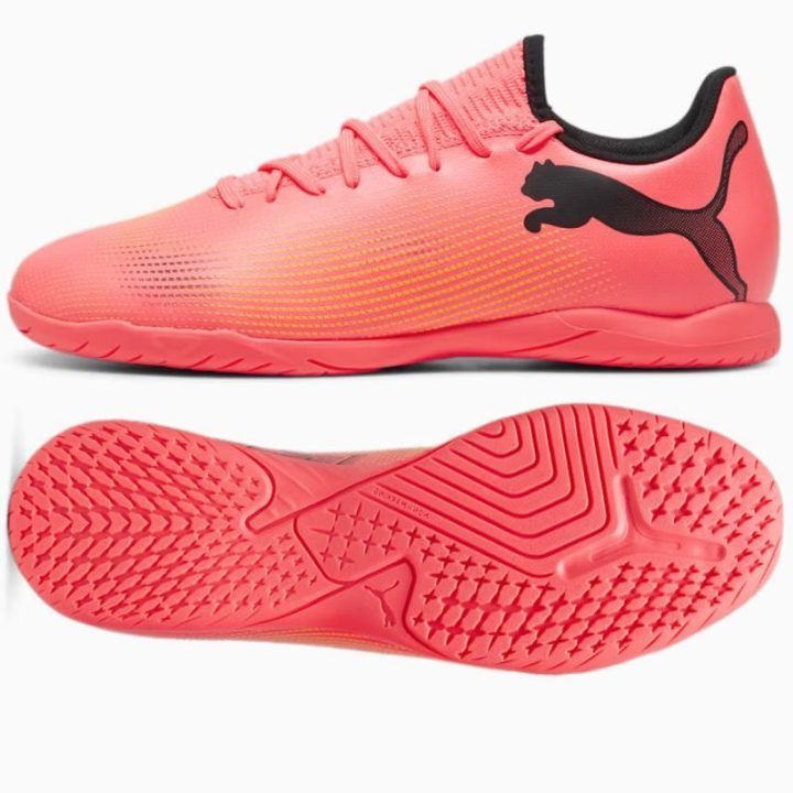 Vyriški salės futbolo bateliai Puma Future 7 Play IT, rožiniai