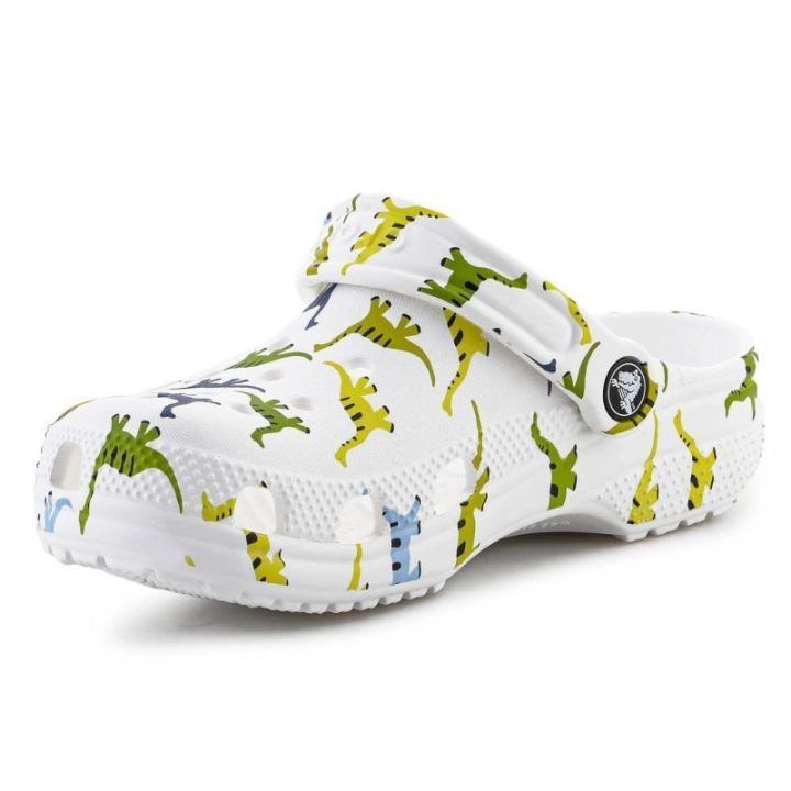 Vaikiškos klumpės su kulno dirželiu Crocs Classic Character Print