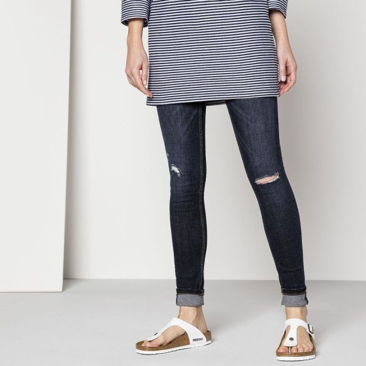 Moteriškos šlepetės per pirštą su metalizuota apdaila Birkenstock Gizeh