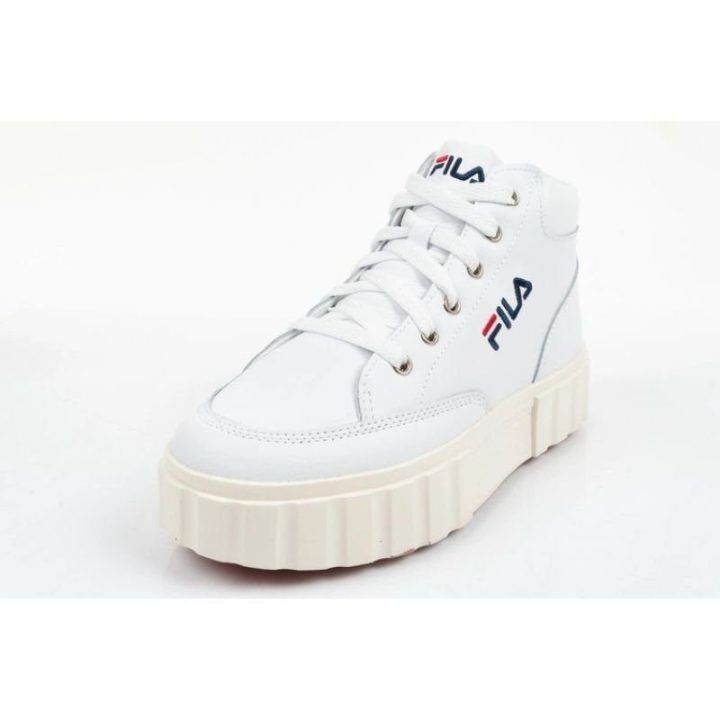 Moteriški odiniai aulinukai su storu padu Fila Sandblast, balti