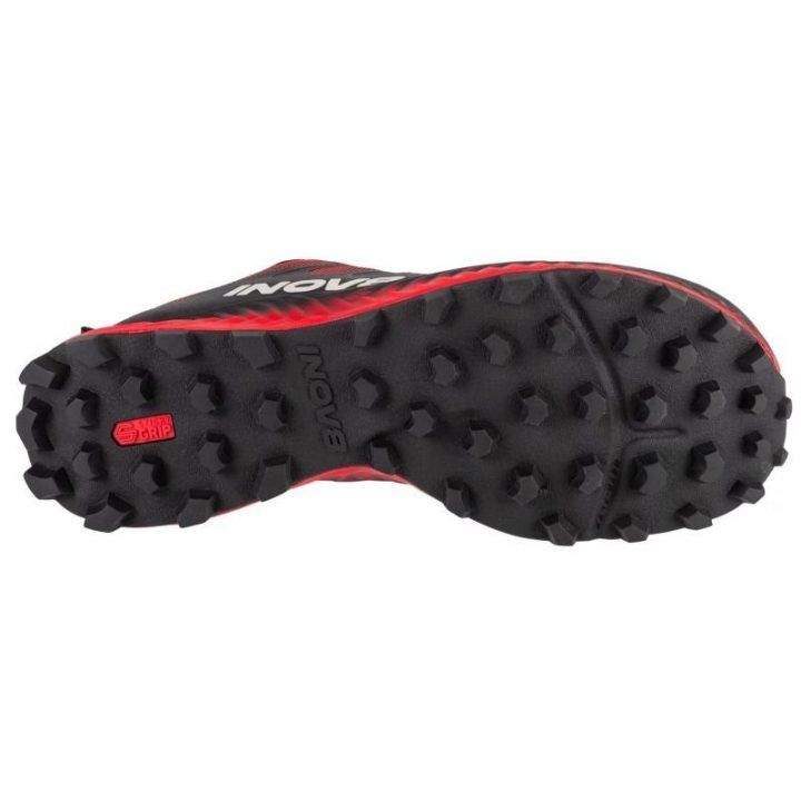 Vyriški bėgimo bateliai Inov-8 MudTalon, juodi ir raudoni