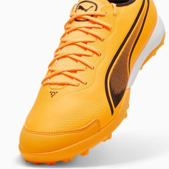 Vyriški futbolo bateliai Puma King Pro TT, oranžiniai