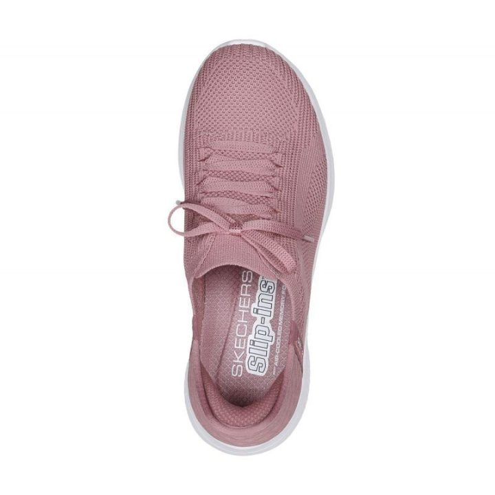 Moteriški įspiriami sportbačiai Skechers Brillian Path, rožiniai