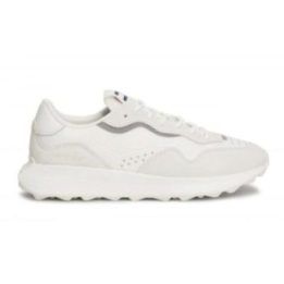 Vyriški žemo profilio sportbačiai Tommy Hilfiger Runner Mix, balti