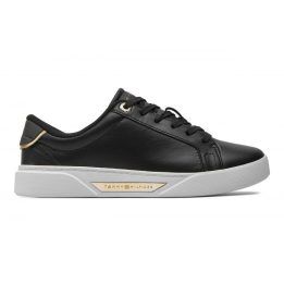 Moteriški sportbačiai Tommy Hilfiger Chic Hw Court, juodi