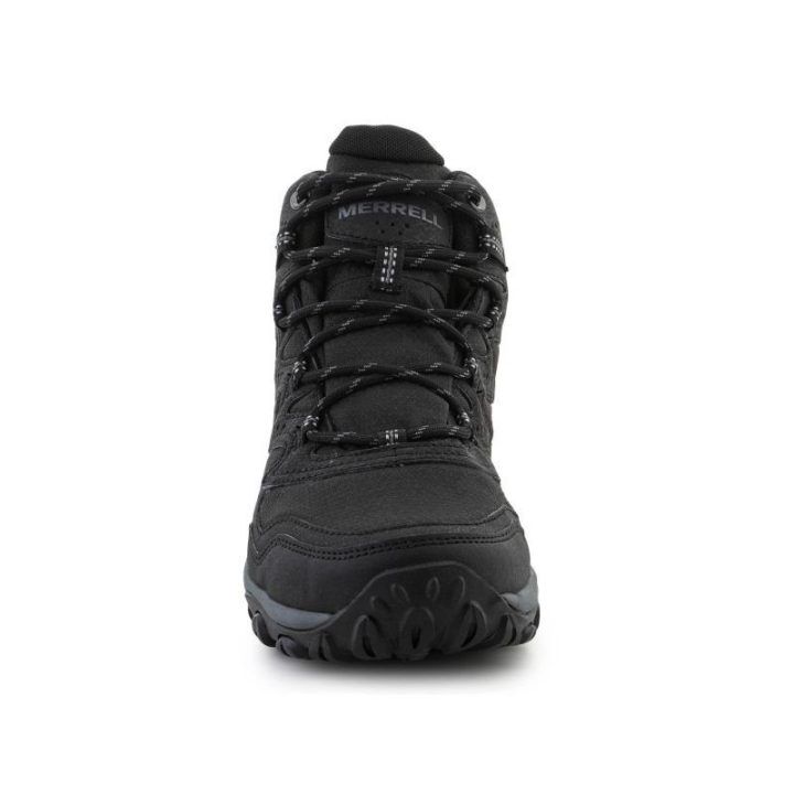 Vyriški žygio batai Merrell West Rim Sport Mid GTX, juodi
