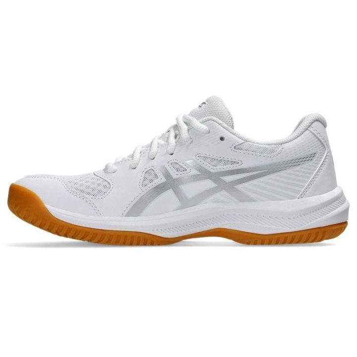 Moteriški tinklinio bateliai su GEL technologija Asics Upcourt 6, balti