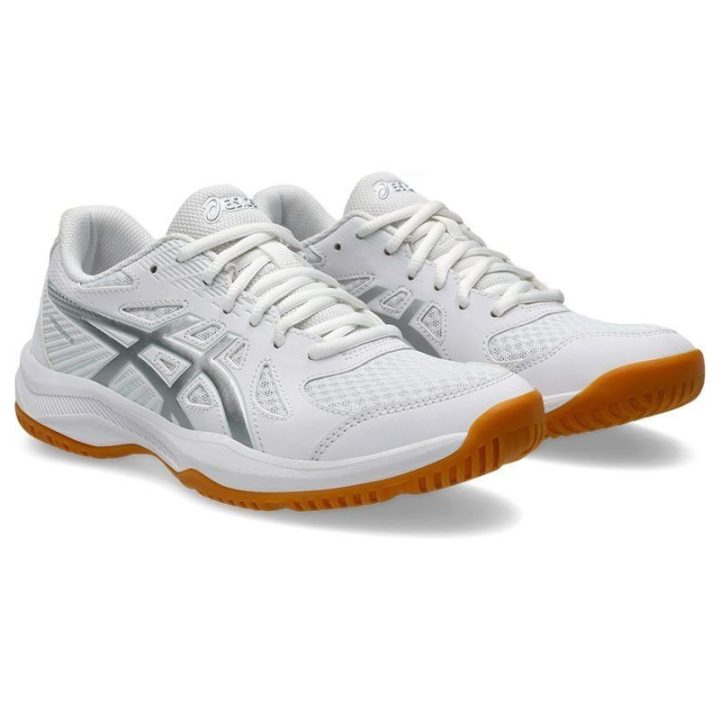 Moteriški tinklinio bateliai su GEL technologija Asics Upcourt 6, balti
