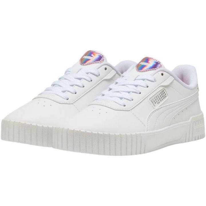 Moteriški sportbačiai su platforma Puma Carina 2.0 GirlPower, balti
