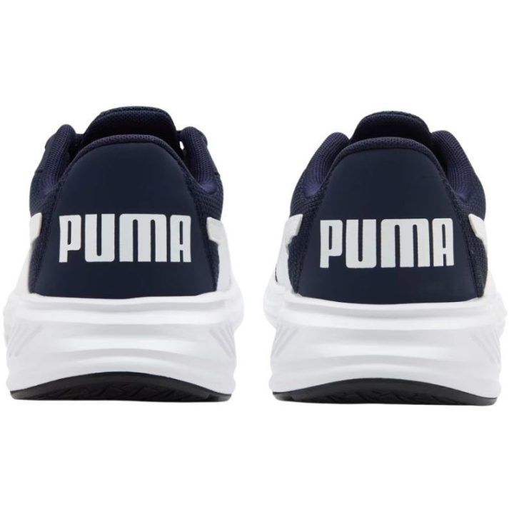 Vyriški bėgimo bateliai Puma Night Runner V2, tamsiai mėlyni ir balti