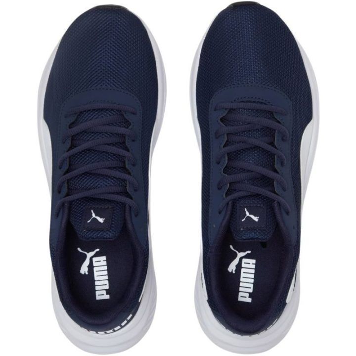 Vyriški bėgimo bateliai Puma Night Runner V2, tamsiai mėlyni ir balti