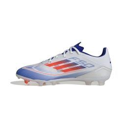Futbolo bateliai adidas F50 League FG/MG, balti ir mėlyni