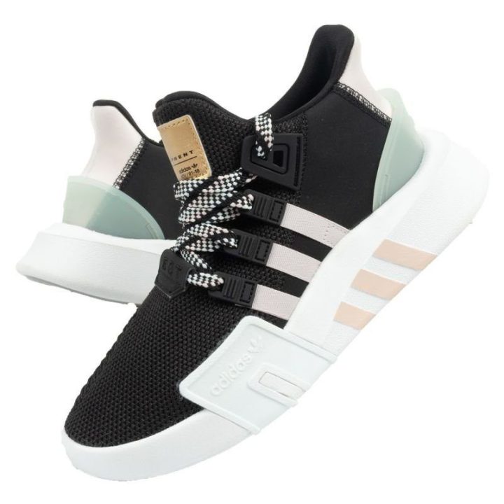 Moteriški aukšti sportbačiai adidas EQT Bask Adv su storu padu