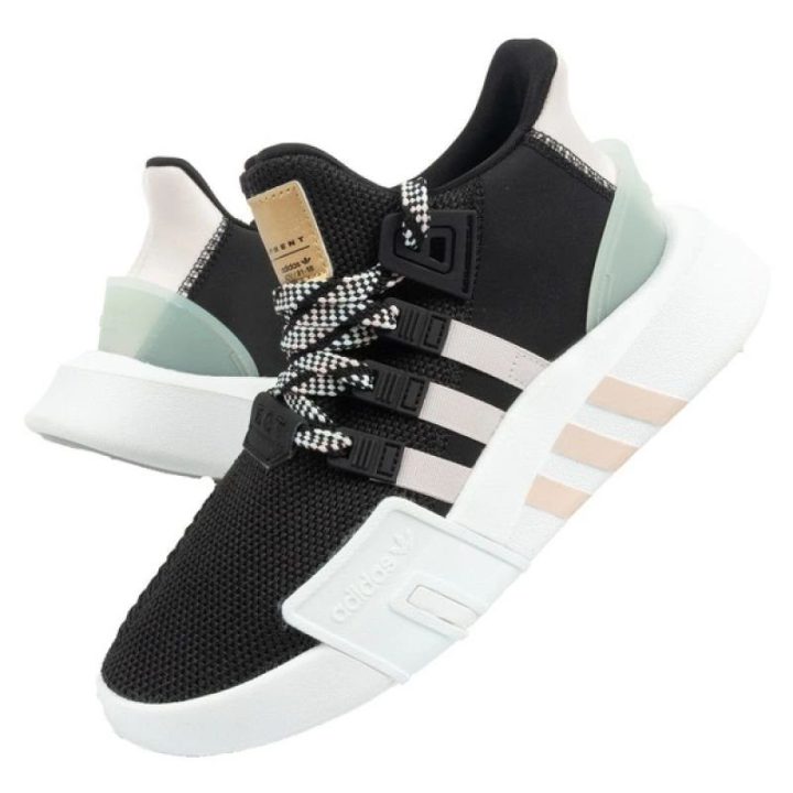 Moteriški aukšti sportbačiai adidas EQT Bask Adv su storu padu
