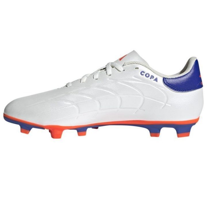 Vyriški futbolo bateliai adidas Copa Pure.2 Club, balti ir mėlyni